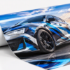Stingray Polymeric Vehicle Grade Vinyl & Lam - Polymeric Stingray Series White Gloss Vinyl & Lamination, Suitable for Vehicle Wrap